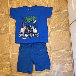Lego Star Wars kids T-Shirt +Shorts